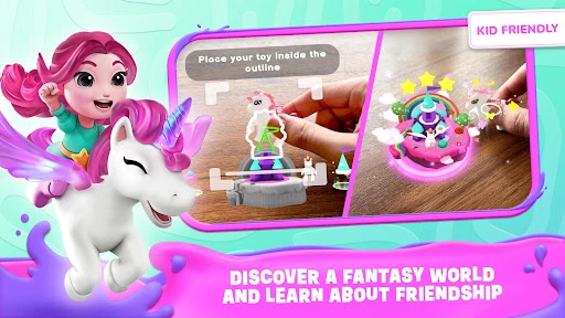 Postacie i zadanie AR w Applaydu
